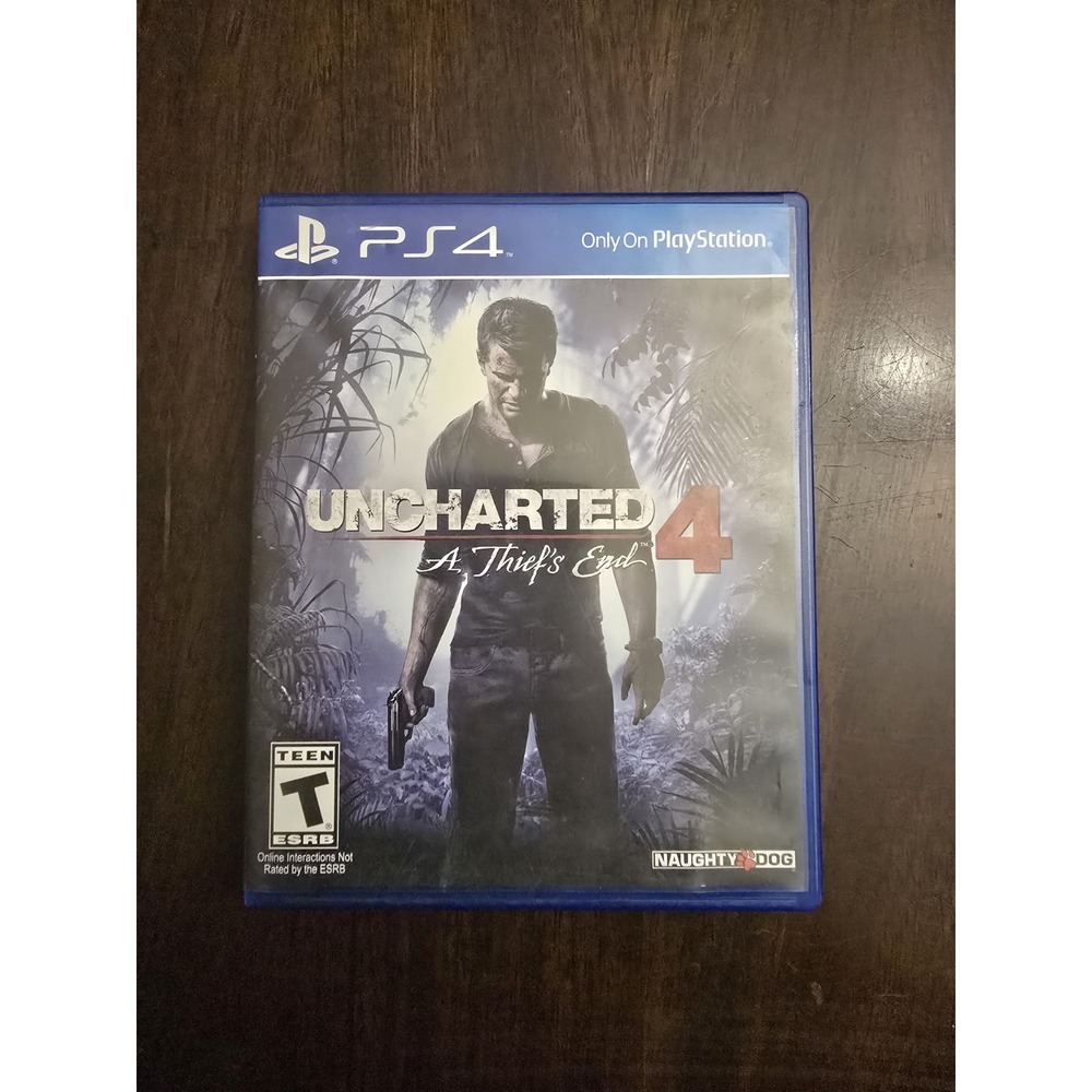 Uncharted 4: A Thief's End Sony PlayStation 4 PS4 Video Game
